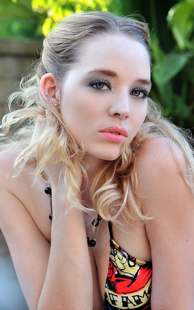 Female model photo shoot of Ashely Anne  by Worlds Of Water in Rancho Cucamungo, CA, makeup by Makeup by Ashely Anne