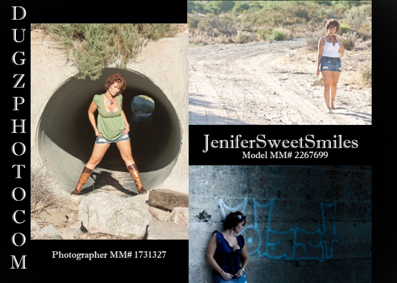 Female model photo shoot of JeniferSweetSmiles by dugzphotos in Wrightwood