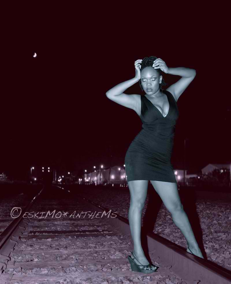 Female model photo shoot of KirstenElyse by eskimo anthems, makeup by Shavonne Branch