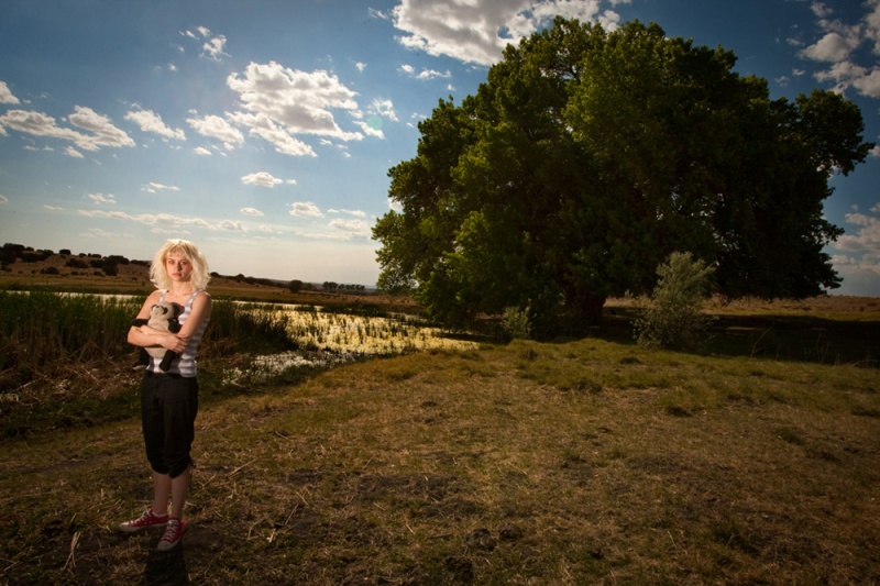 Female model photo shoot of Anna Rairdon in Bonanza Creek Ranch, NM