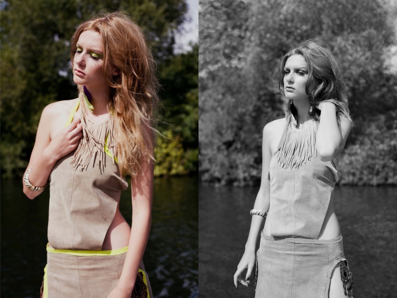 Female model photo shoot of Matilda R in River Thames