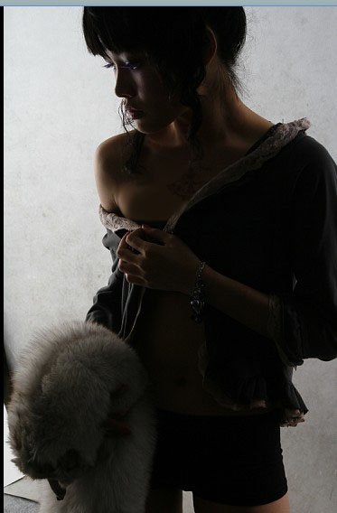 Female model photo shoot of onelastdance in China