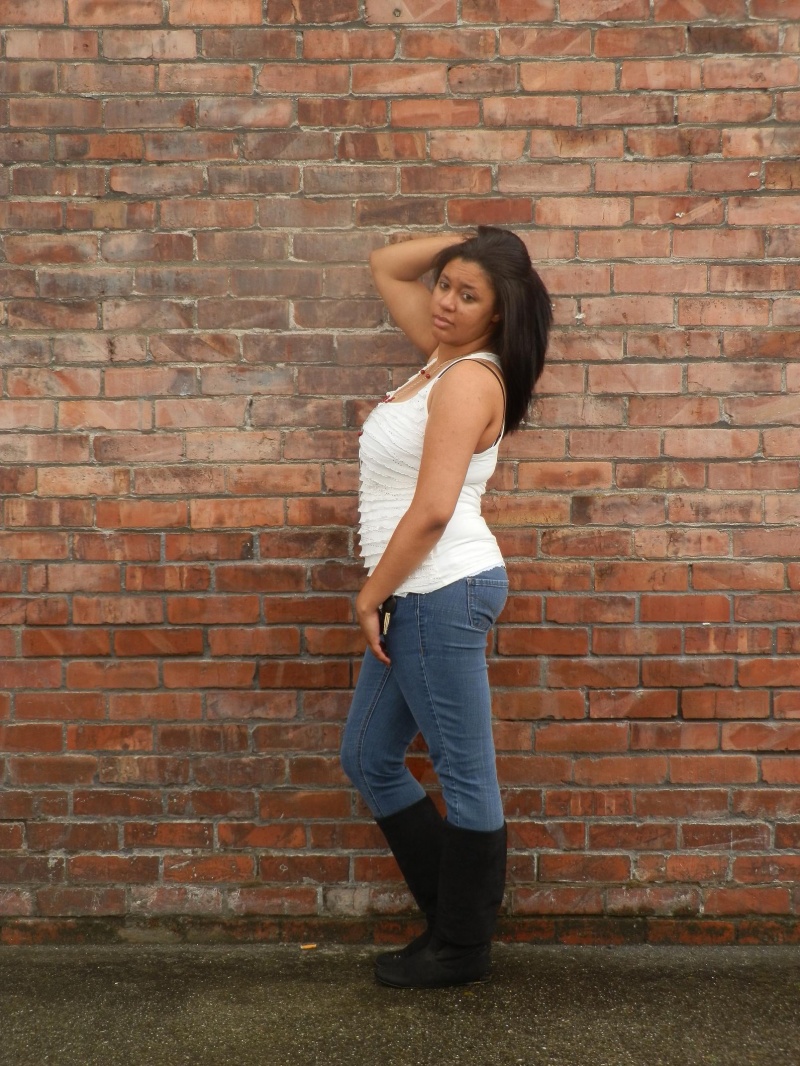 Female model photo shoot of Letitia Jordan in Downtown Mount Vernon