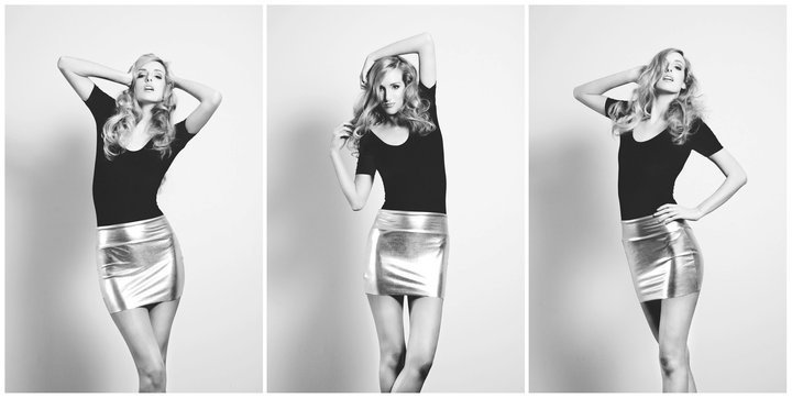 Female model photo shoot of Megan Murphy Makeup  and DanielleMD by LAUR NASH