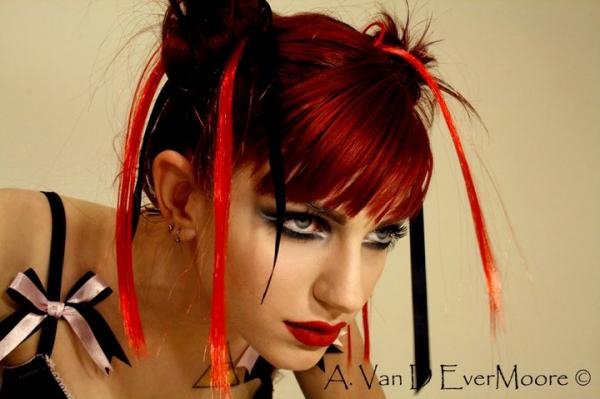 Female model photo shoot of Dami in Las Vegas, NV, makeup by Amanda Van D EverMoore