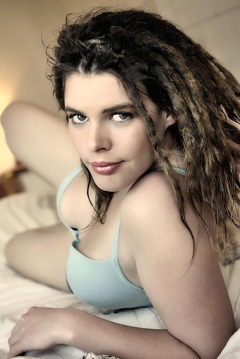 Female model photo shoot of Liv Tellier by portraitstudio in Voorburg