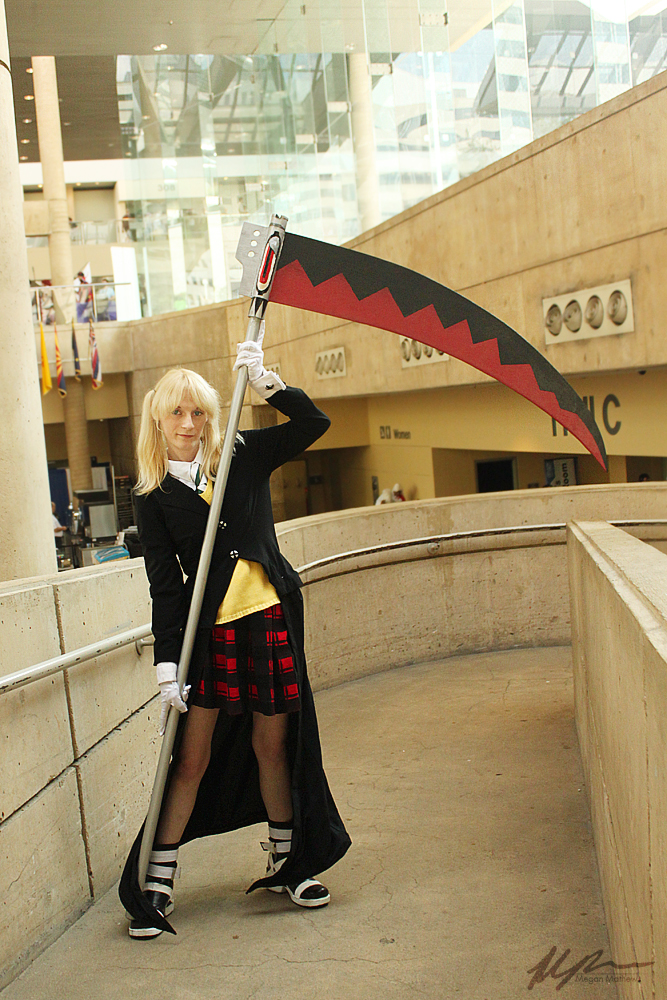 Female model photo shoot of Maka Albarn in Baltimore Convention Otakon 2011