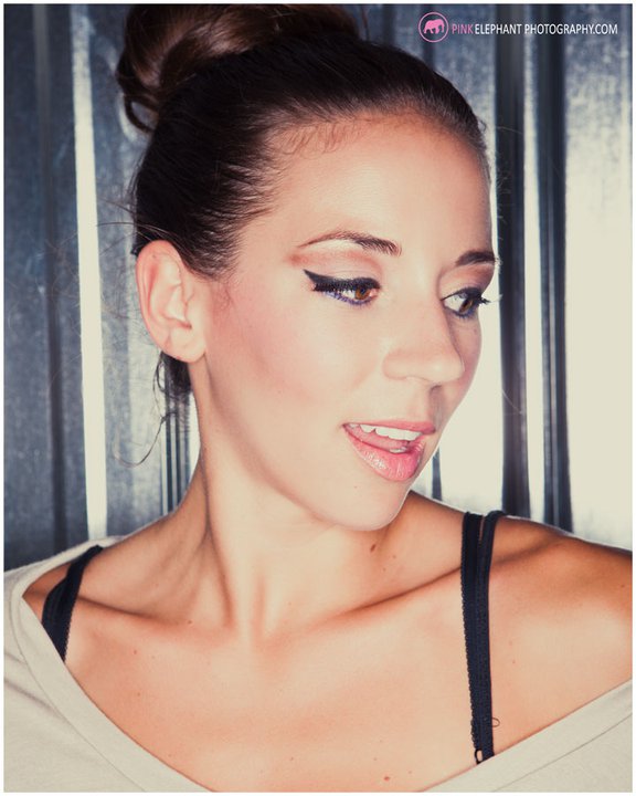 Female model photo shoot of Nicky J Makeup Artistry