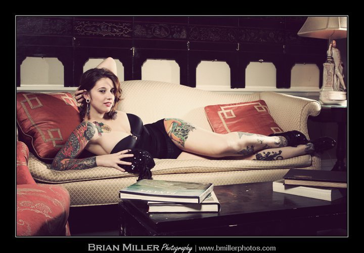 Female model photo shoot of Anna Virginia by Brian-Miller