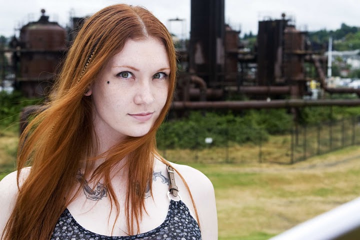 Female model photo shoot of Chloe Z in Gasworks Park, Seattle