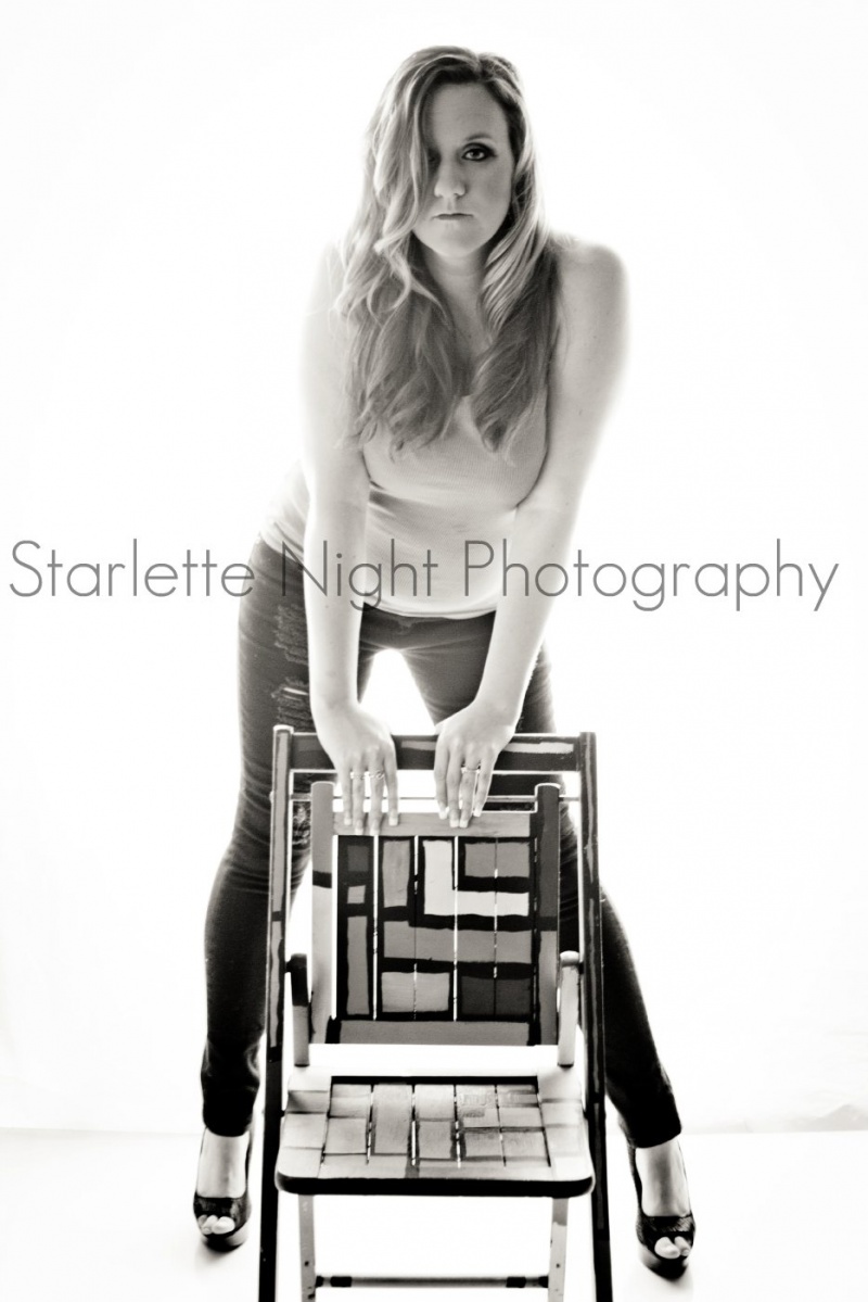 Female model photo shoot of HollyAnn by Starlette Night  in Rising Star Studio
