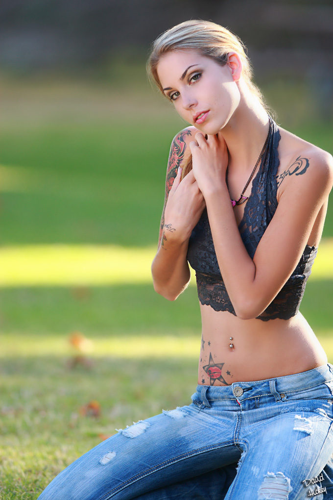 Female model photo shoot of Kristy Blue by David Hickey