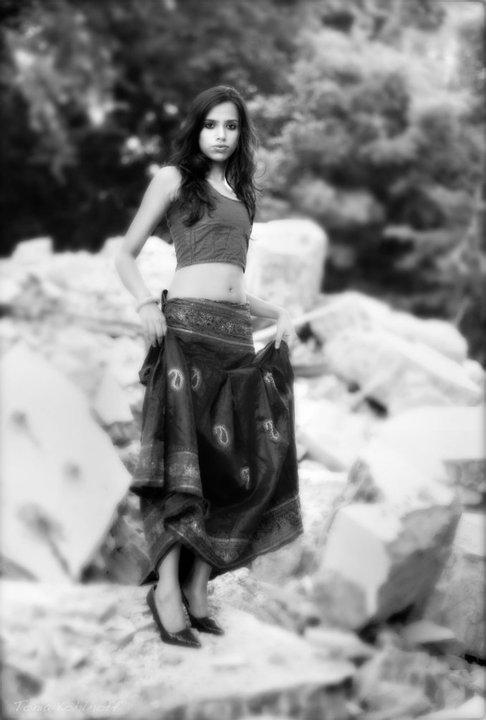 Female model photo shoot of Gangothri