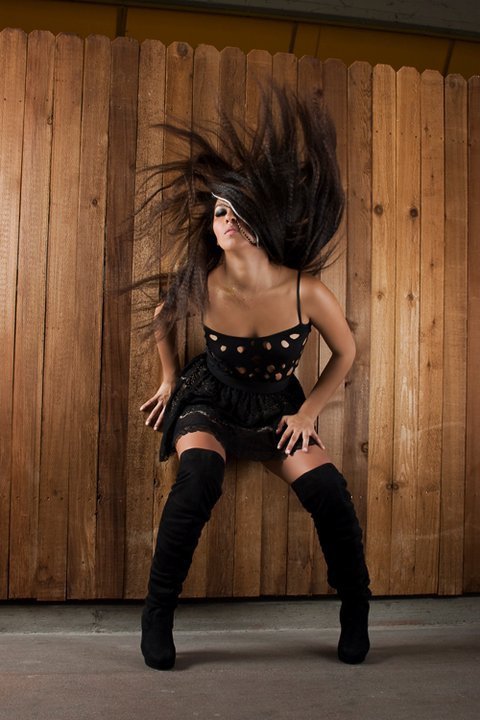 Female model photo shoot of Domenix Garza