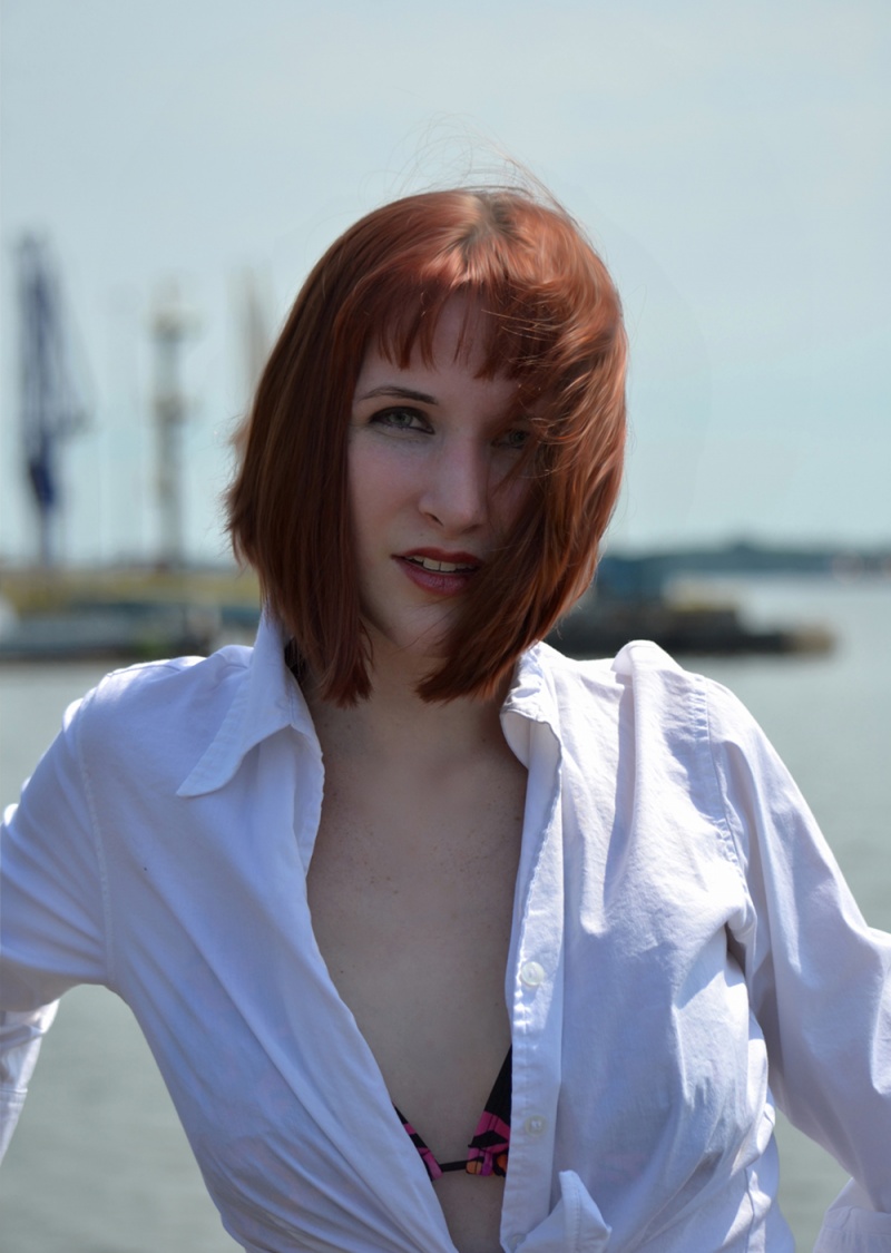Female model photo shoot of Mana de Creveaur by Nick Belial in Marcus Hook, PA