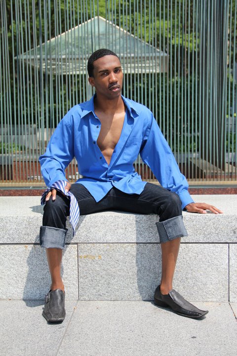 Male model photo shoot of Octavius by Magee1982 in Chicago IL, wardrobe styled by InsCreations