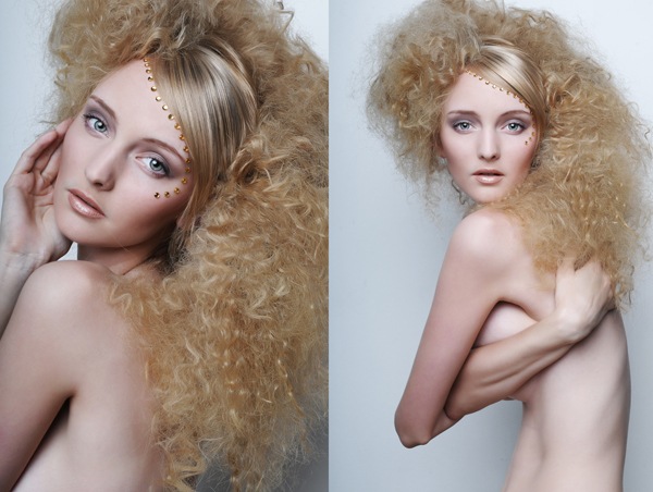 Female model photo shoot of Natalia Hair-Make up