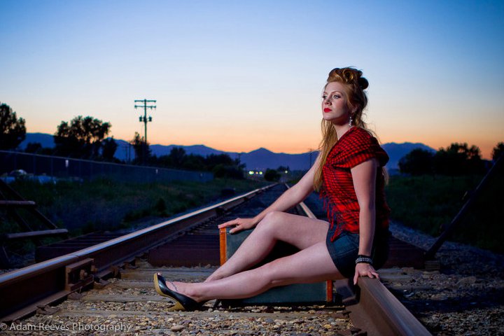 Female model photo shoot of The Mandy Mayhem in Idaho