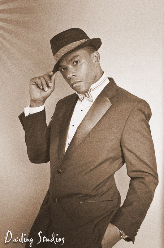 Male model photo shoot of D James Jones, clothing designed by Make BelieveN Weddings