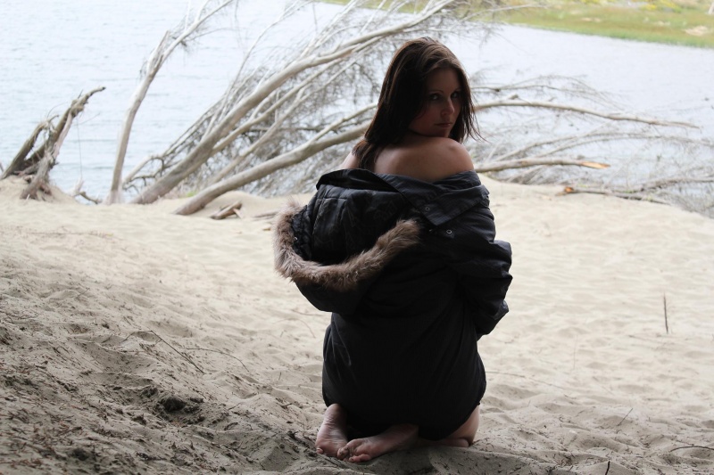 Female model photo shoot of Kadance in Bodega Bay