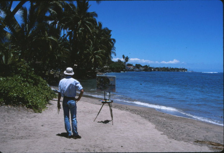 Male model photo shoot of Michael D Kennedy in Maui