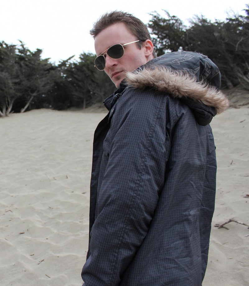 Male model photo shoot of NickAri in Bodega Bay