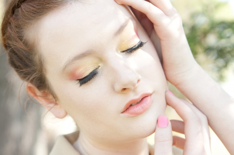 Female model photo shoot of Kathryn Rose MUA and Brooke Jamieson by Selby Selrose, makeup by Kathryn Rose MUA