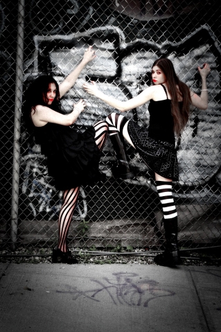 Female model photo shoot of Vamp irella and xMandyMariex in brooklyn