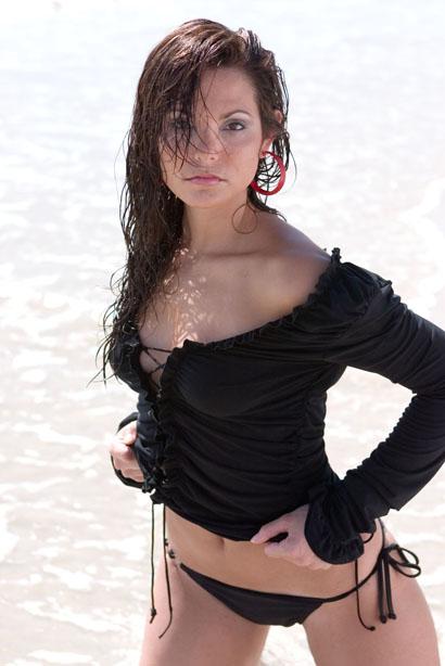 Female model photo shoot of Back in MIA in New Symrna Beach, FL