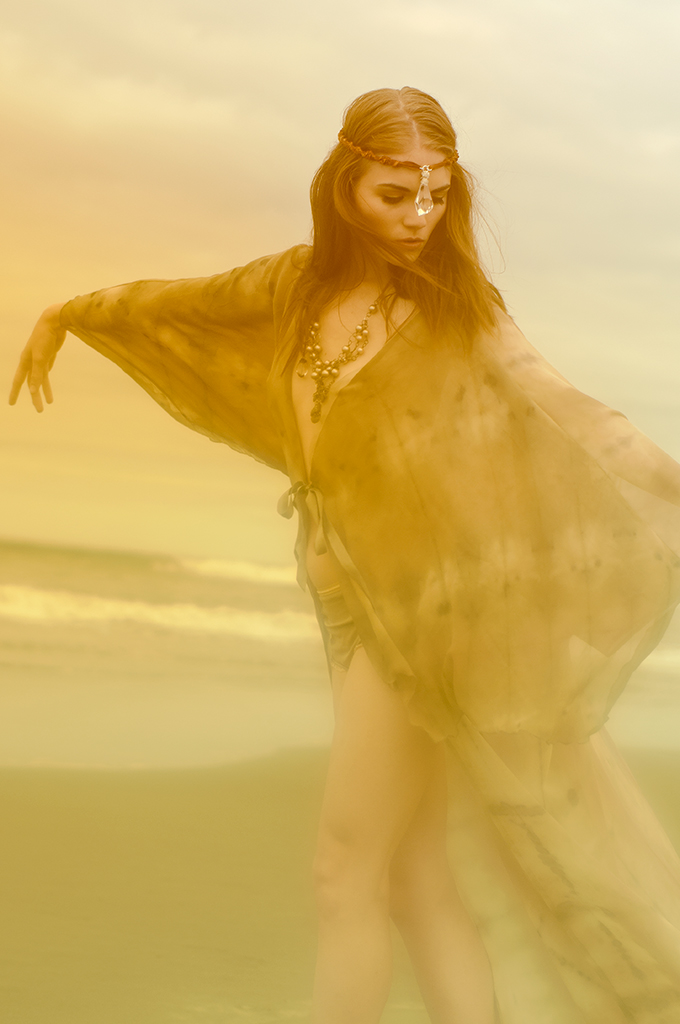 Female model photo shoot of RAW Textiles and Meredith Adelaide by blueglair in Seaside, Or.