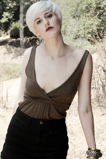 Female model photo shoot of Jennifer Greinke by LordAsh Photography in Los Feliz, CA, makeup by Caroline Jaynes