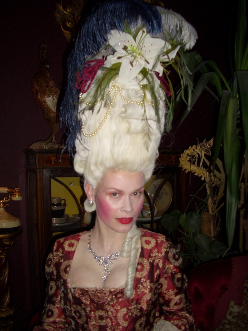 Female model photo shoot of miss anita brulee in London 2010