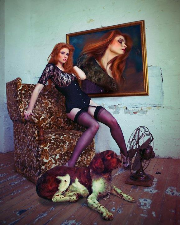 Female model photo shoot of kaylee yasmin and Grace Gray  model in London, wardrobe styled by fabulous darling x