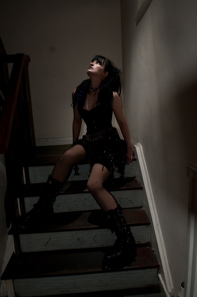 Female model photo shoot of Dark Angel 831 by Stuart Richards in Grimsby