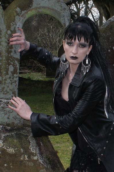 Female model photo shoot of Dark Angel 831 in Goathland