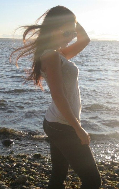 Female model photo shoot of Adriana I in crescent beach