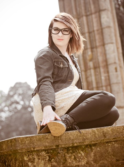 Female model photo shoot of Sophie Colella by Bishphotos in Crowland Abby
