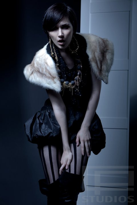 Female model photo shoot of Tosin Ojo Stylist