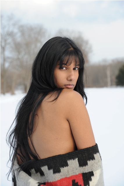 Female model photo shoot of Model SP in Upstate New York