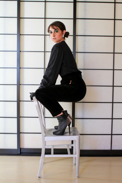 Female model photo shoot of Brandi Sims in NYC