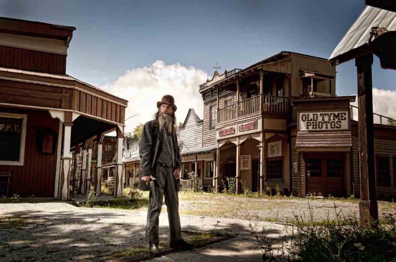 Male model photo shoot of Jeff Gulle in Ghost Town in the Sky