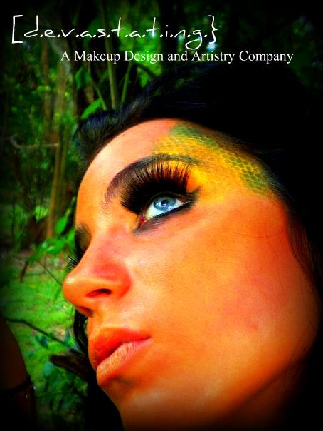 Female model photo shoot of DEVASTATING Makeup in New Orleans, LA