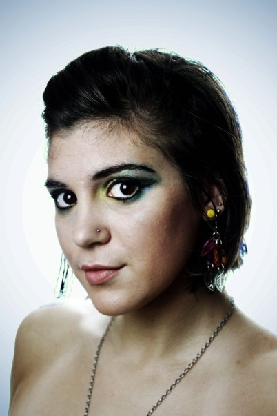 Female model photo shoot of DEVASTATING Makeup