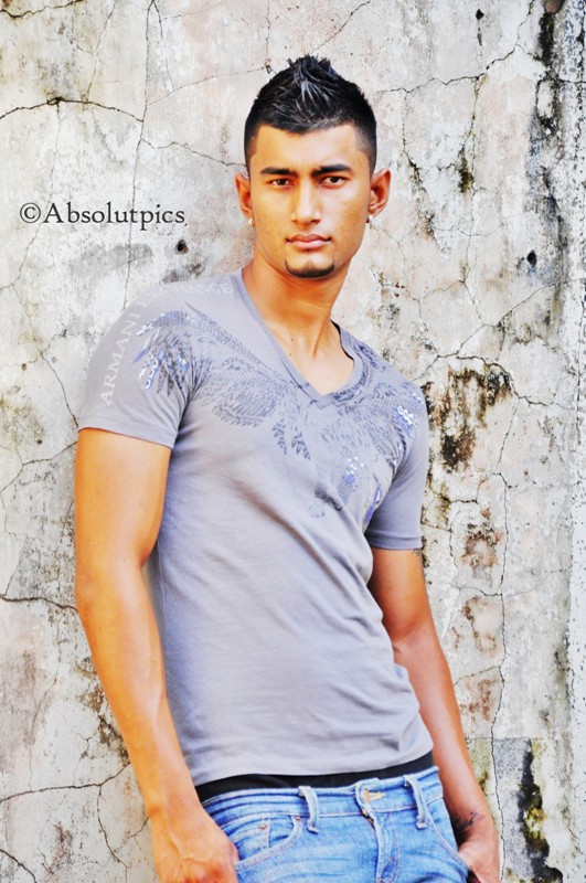 Male model photo shoot of Kristopher Ramsarn in Trinidad & Tobago