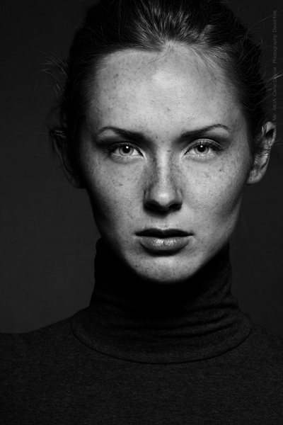 Female model photo shoot of Mir  by David Kirk, makeup by Carrie Lagrue MUA