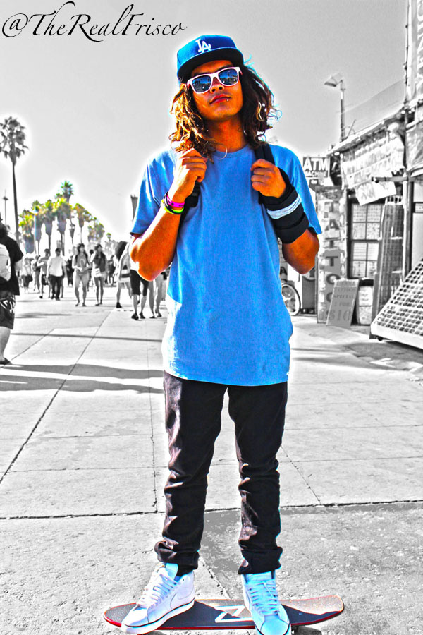 Male model photo shoot of TheRealFrisco in Venice Beach CA