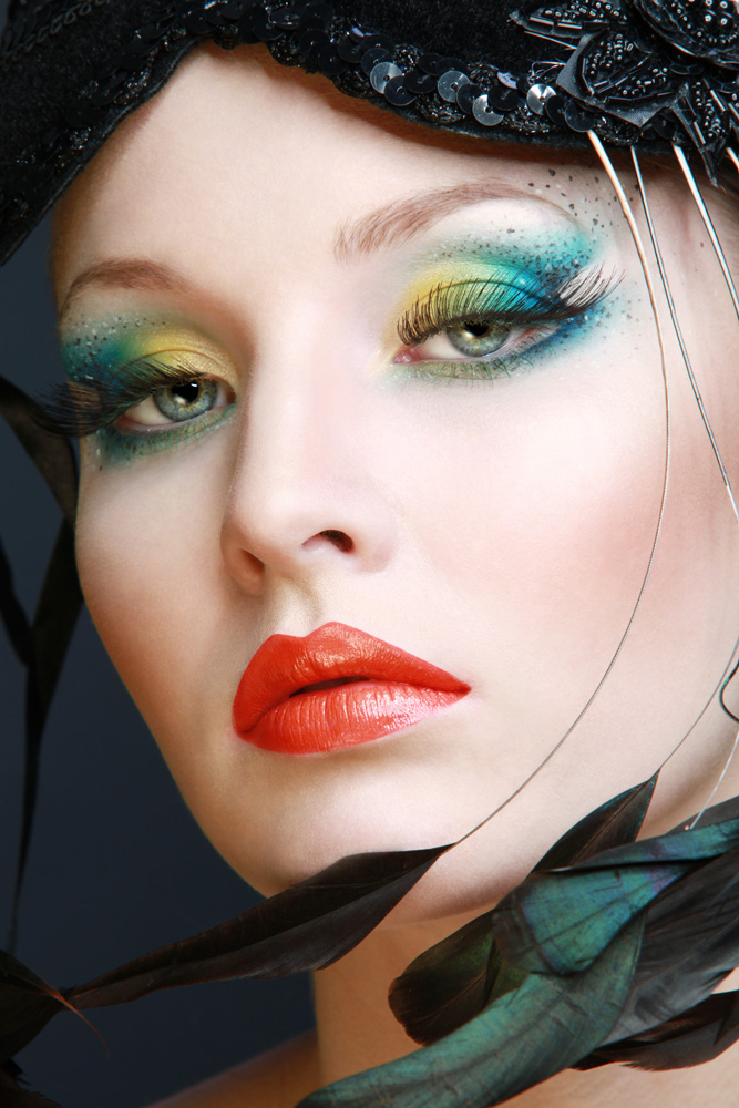 Female model photo shoot of Irina Jensen Beautyart