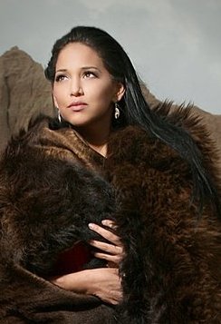 Female model photo shoot of Sunny  Red Bear in Badlands, South Dakota