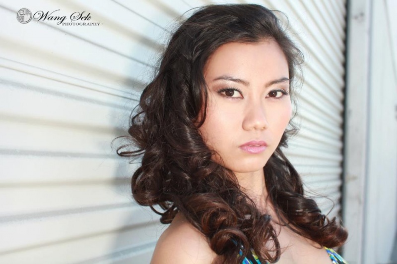 Female model photo shoot of anajime2 in Warehouse