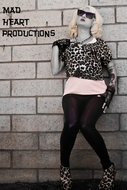 Female model photo shoot of MAD HEART PRODUCTIONS